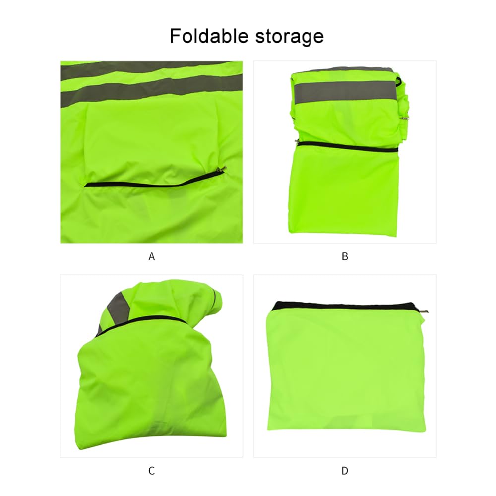Hombre Chaqueta De Ciclismo Ultraligera Impermeable Mujer, Ventilada Reflectante Transpirable Chaqueta De Running, Duradera Capucha Bolsillo Trasero Chaquetas De Sol Para Ciclismo