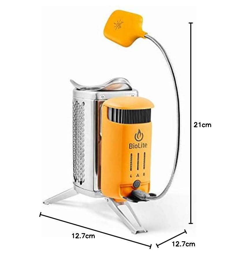 Amazon | BioLite（バイオライト）キャンプストーブ2 PLUS 【内蔵電池