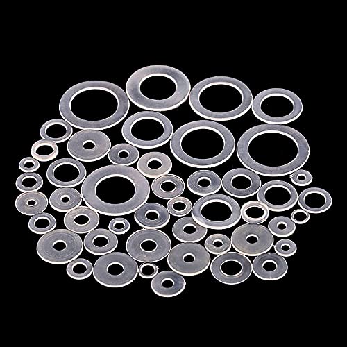 Rondelle Piatte In Nylon Bianco – Assortimento Metriche M2 M3 M4 M5 M6 M8 M10 M12 M14 M16 M18 M20 M22 - Foto 5