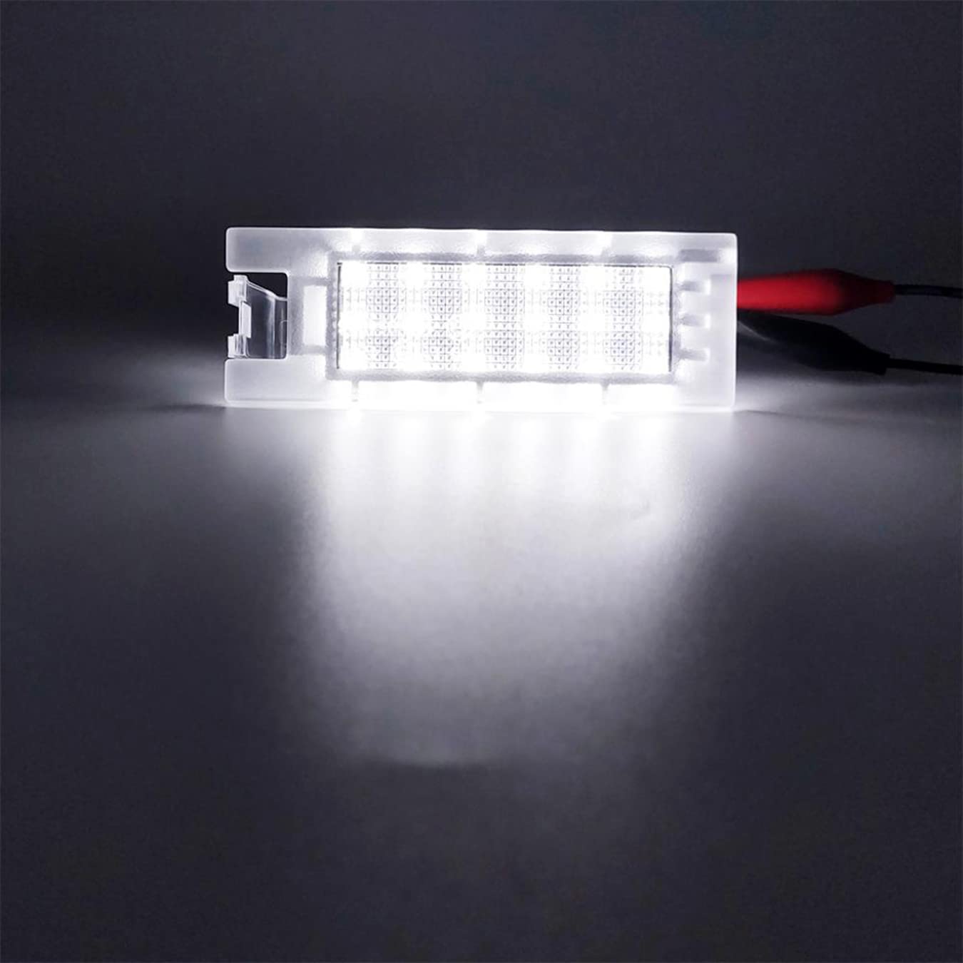 Jeu De 2 Ampoules LED Pour Plaque D'immatriculation - Hyundai Tucson 2010-2014 & IX35 2010-2013 - Haute Luminosité, Blanc, étanche - 12