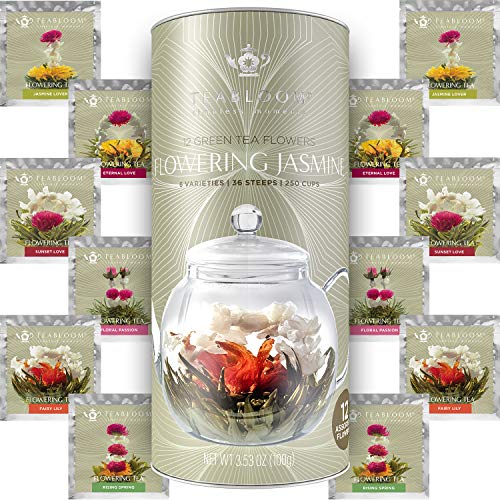 Teabloom Jasmine Flowering Tea Gift Set