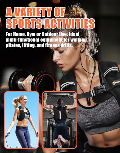 Image of HOMESURE Weighted Vest with Reflective Stripe