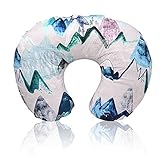 TANOFAR Minky Nursing Pillow Cover, Adventure Mountain Breastfeeding Pillow Slipcover for Baby Boys...
