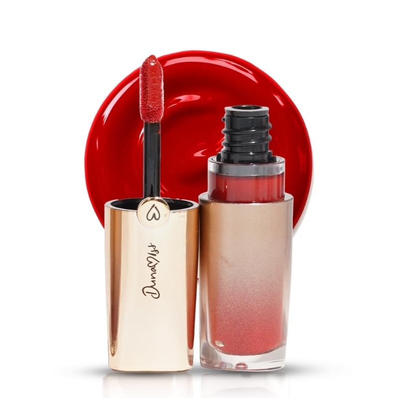 Dunamiss Glossy Lip Oil for Women & Girls | Lip Care for Dry, Dark,Pigmented Lips with Cupuaçu, Babassu & Peptides | Red Lip Oil Tint for Dark Lips |Long-Lasting -Mauve Magic| RAMONA |3.8ml-image-36