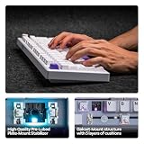 EPOMAKER Galaxy100 QMK/Via pełnowymiarowa mechaniczna klawiatura do gier, USB-C/BT/2,4 GHz, bateria 8000 mAh, CNC aluminium, numpad, Hot-Swap, Gasket