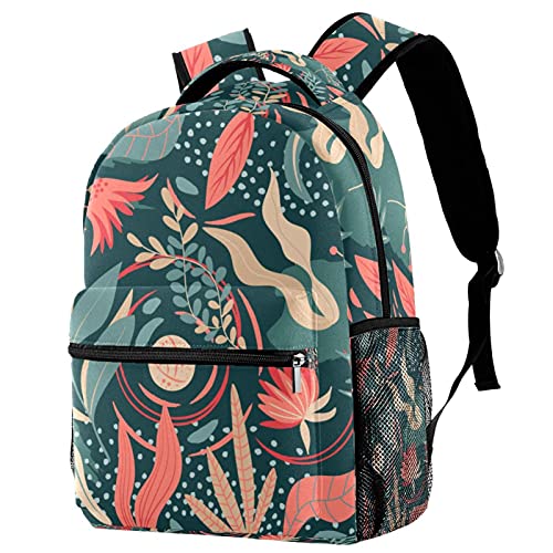 Sac à dos d'école Hello Cactus multicolore pour homme et femme style décontracté