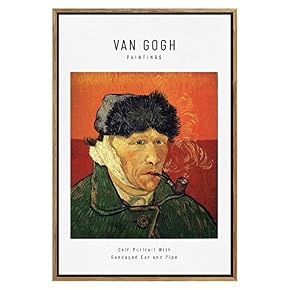 SIGNWIN Framed Canvas Wall Art Famous Paintings Canvas...