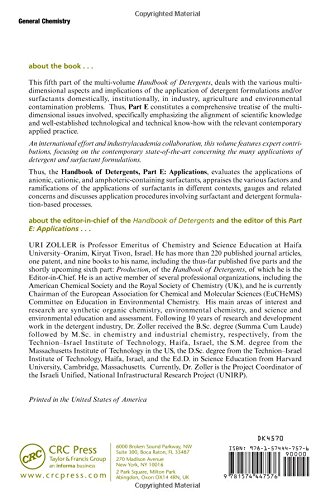 Handbook of Detergents, Part E: Applications: 141