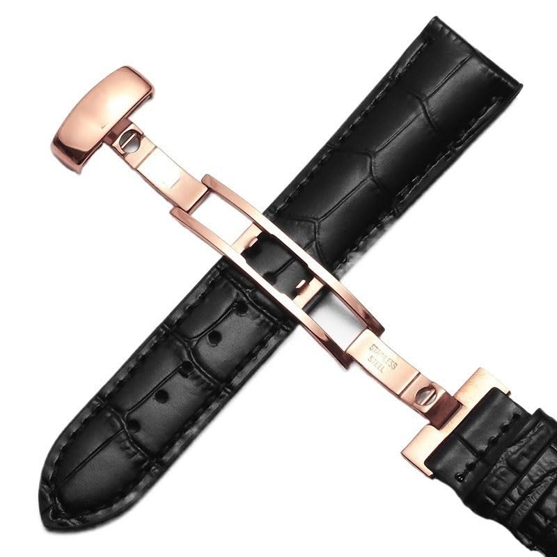 Bracelet de montre en cuir 21mm anti-irritation pour Tissot Heritage