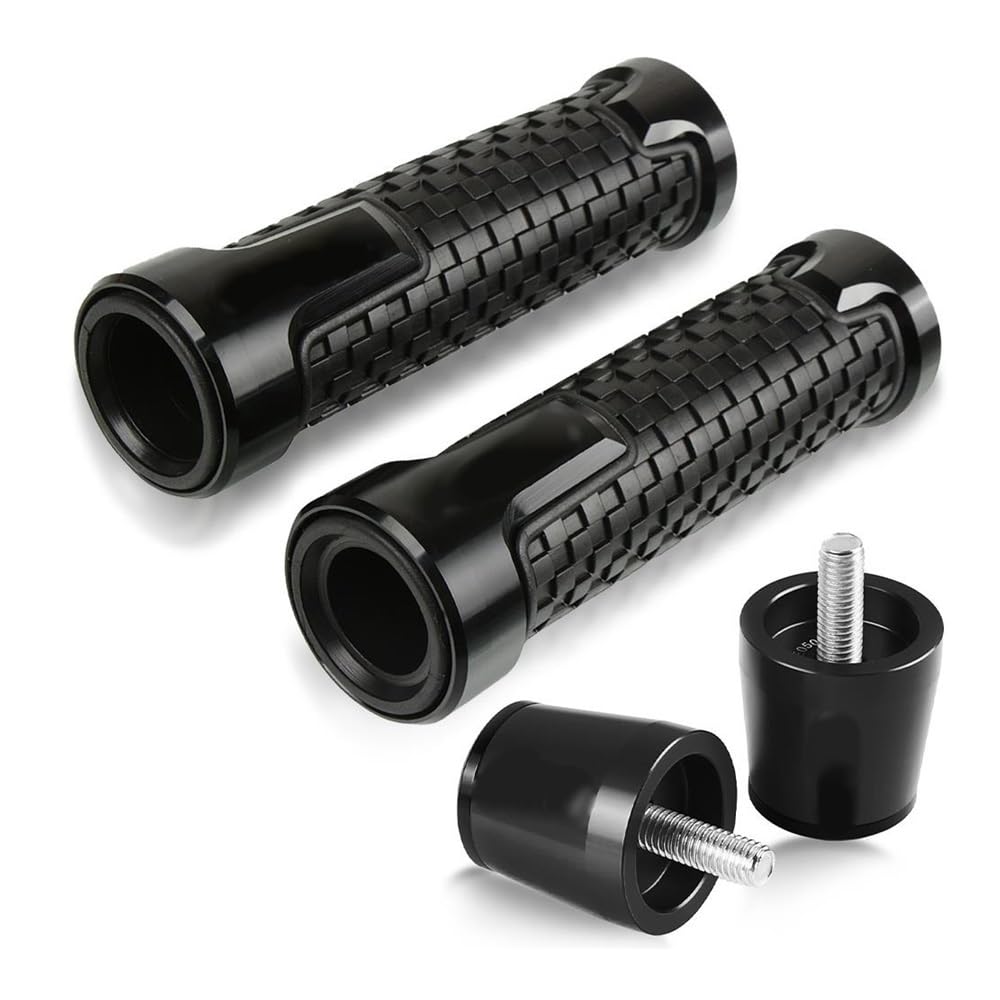 Accesorios manillar ZR750 Zephyr acabados de alta precisión en aluminio negro de 22mm