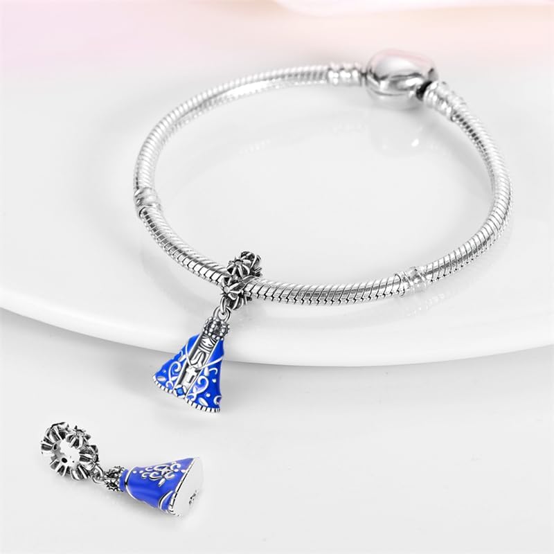 Pandach 925 Sterling Silver Charms for Bracelets and Necklaces Madonna Charm Dangle Pendants Sunflower Beads Charms Jewelry Women Jewelry Gifts - Image 2