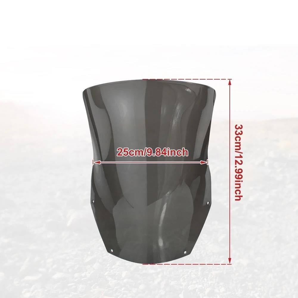 Deflettore Antivento Moto per Y&amaha WR450F Deflettori Parabrezza per Moto Protezione Deflettore Parabrezza