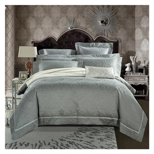 Ensemble de literie en coton égyptien de qualité supérieure pour lit Queen Size