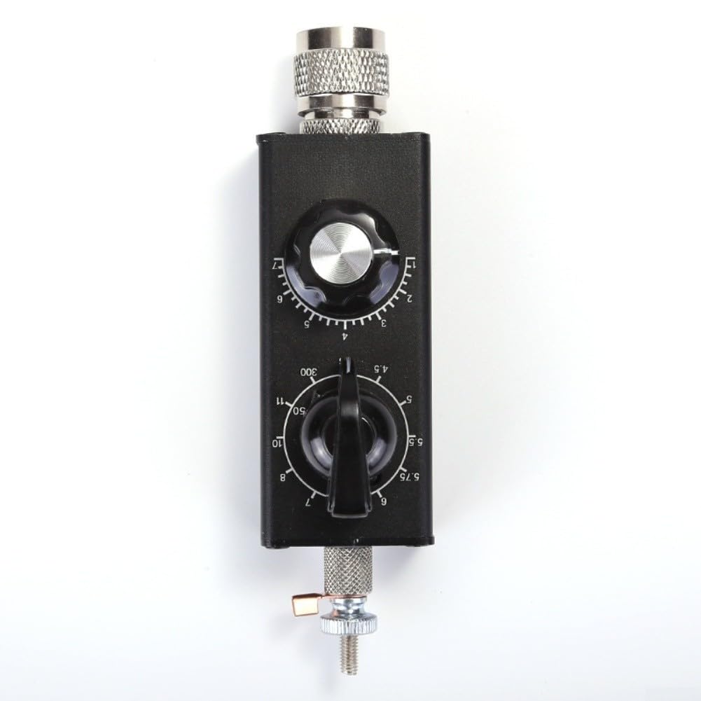 Antena de onda corta QRP en miniatura de 30 W, 1,8-30 MHz con soporte VHF/UHF, sintonización de receptor de bucle portátil, para radio aficionada, camping al aire libre y rescate, ajuste de