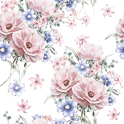 Papiers peints décoration fleurs muralo 250x104cm latexmeuble chambre salon - 3