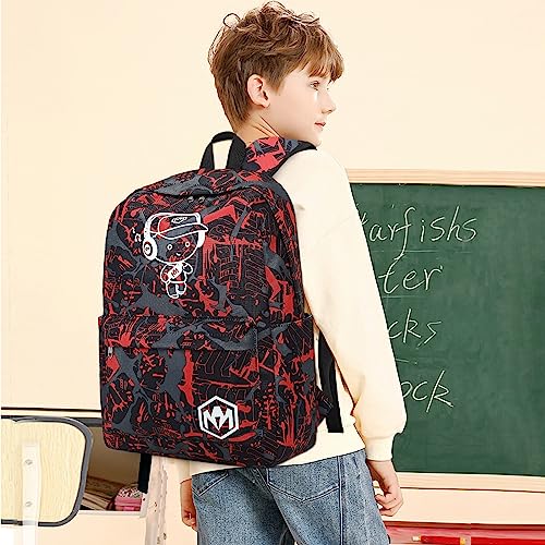 Bluboon Preschool Backpack Kids Kindergarten Backpack With Lunch Box School Book Bags for Elementary Primary Schooler2