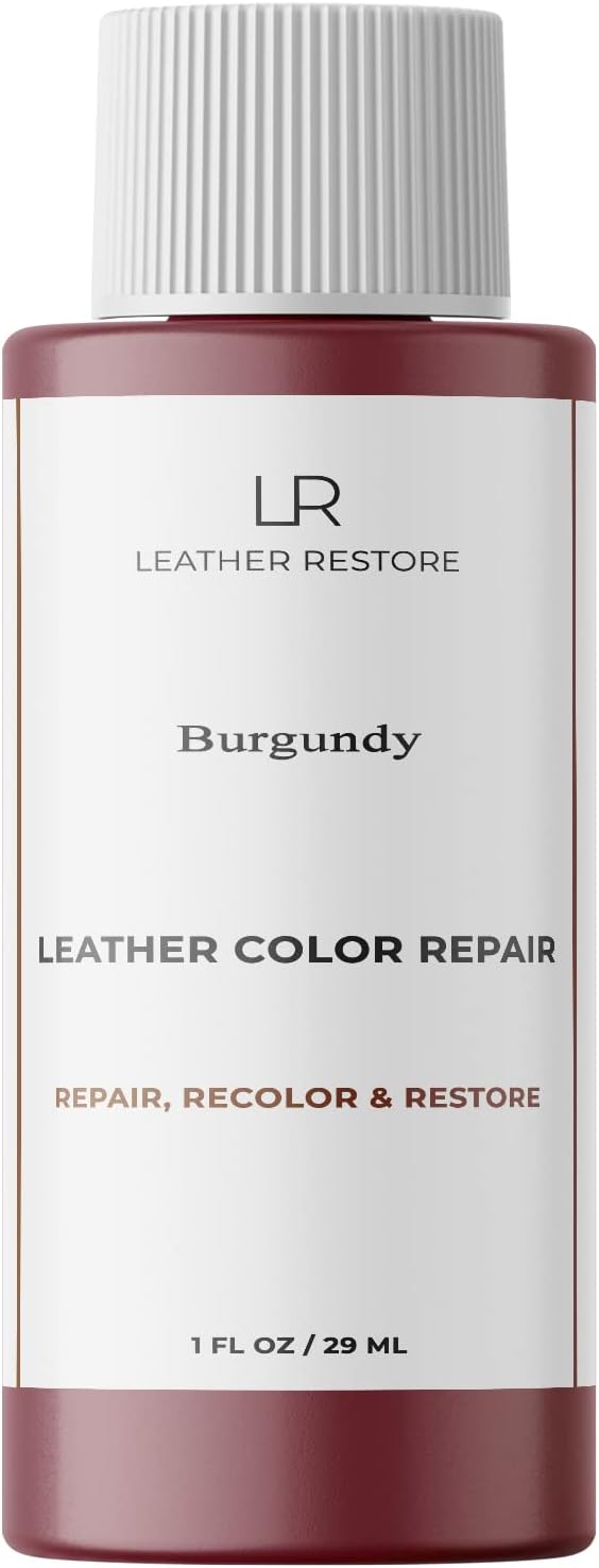 Leather Restore Leather Color Repair, White 4 OZ Repair