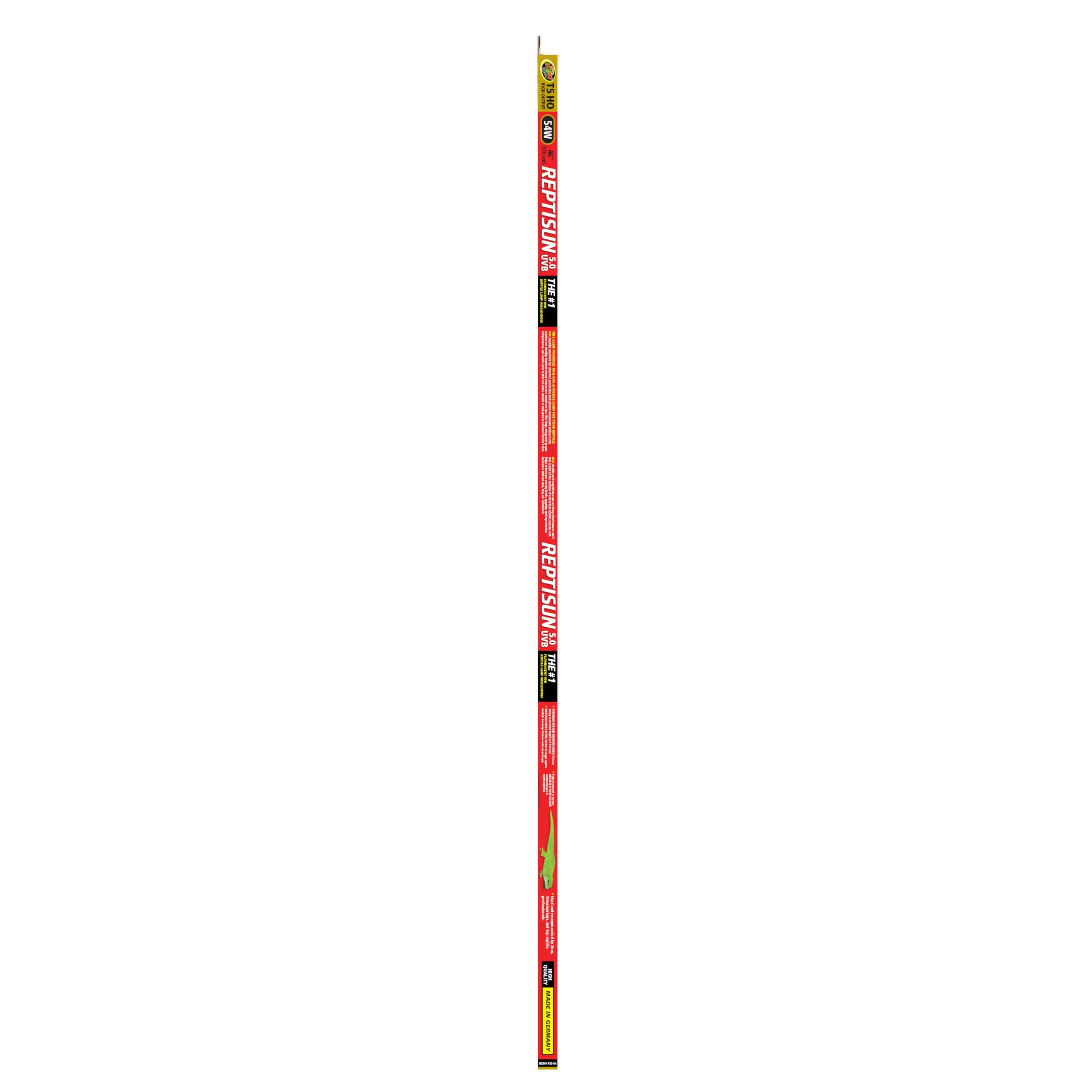 Amazon.com: Zoo Med Reptisun 5.0 T5-Ho Uvb Fluorescent Lamp - 54 w