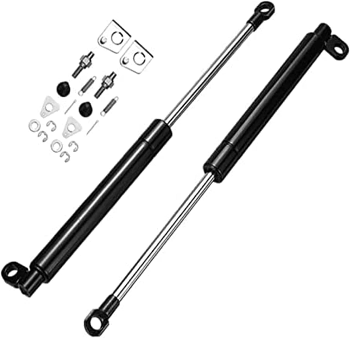 Amortiguador Maletero Trasero 1 Par Puntales Gas para Maletero Trasero para Ford para Ranger T6 para XL para Px XLT para Wildtrak 2011 2012 2013 2014 2015 2016 2017 2018 2019 Puntales Gas