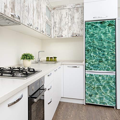 Pegatina para refrigerador impermeable de 60x180 cm Tulup película protectora lavable 4