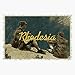 HOF Trading Rhodesia Vintage Postcard Vinyl Sticker Waterproof Decal Laptop Wall Window Bumper Sticker 5