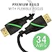 Mediabridge™ Flex Series HDMI Cable (6 Feet) Supports 4K@50/60Hz, High Speed, Hand-Tested, HDMI 2.0 Ready - UHD, 18Gbps, Audio Return Channel