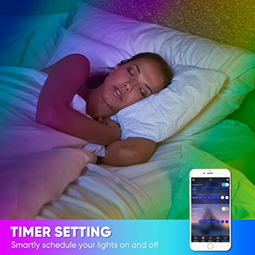 Shine Decor 12V Smart Neon Led Strip Lights Rgb Flexible With Music Sync 16.4Ft, Silicone Neon Rope Lights App Bluetooth Control, Dimmable Custom Cuttable Neon Rope Lighting Waterproof For In&Outdoor #TOP5