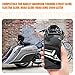 Eumti 4 PCS Detachable Docking Hardware 4 Point Covers Kit Magnet Cover Kit Chrome Compatible wiht Harley Touring Electra Glide, Street Glide,Road Glide, Road King 2009-2025