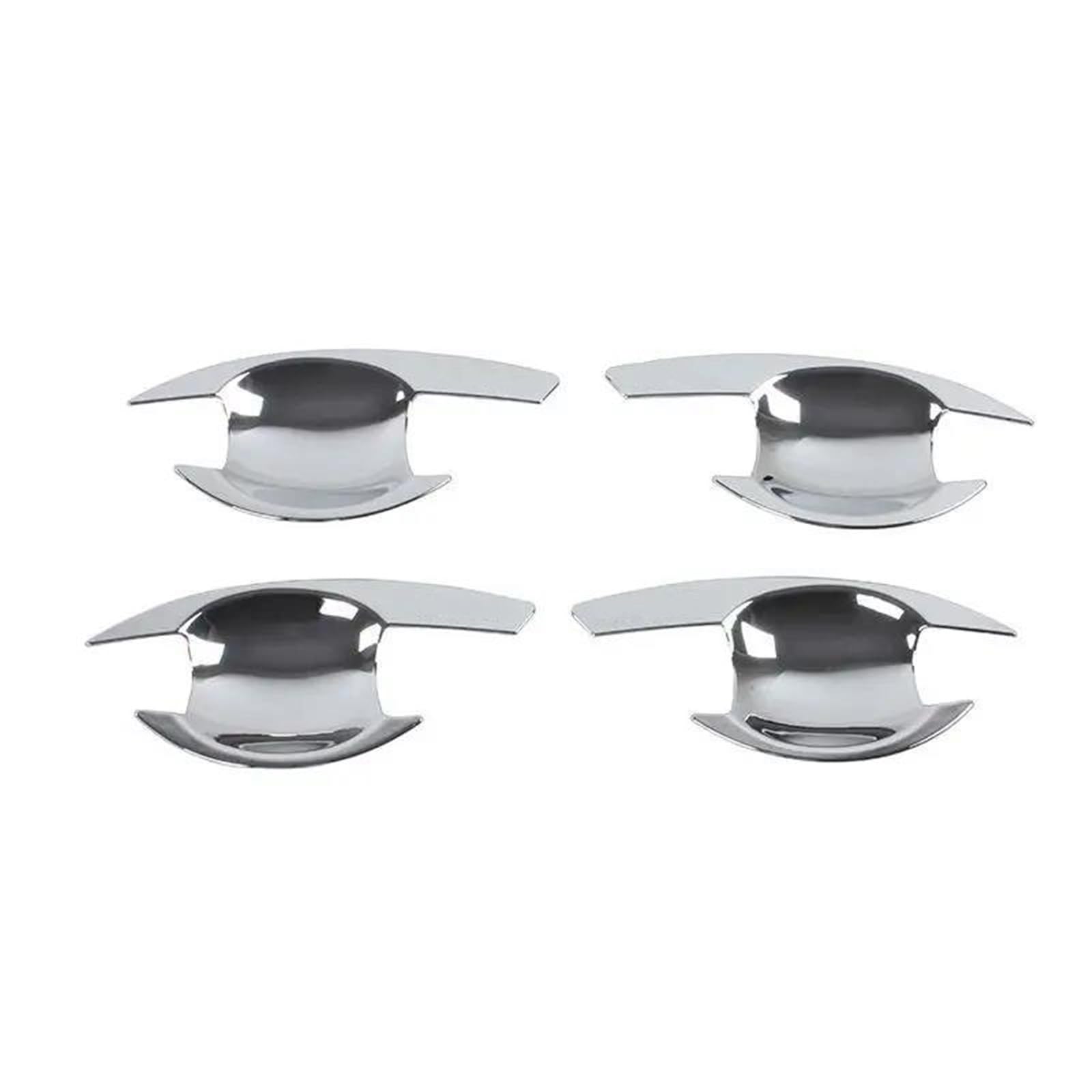 ZAPORA for Mitsubishi L200 for Triton for Pickup 2006-2014 Chrome Car Door Handle Cover Styling Accessories(Style 5)