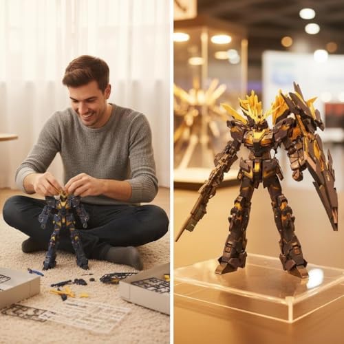 Image of embroidery Model Kit, Action Figures, Model Kit Building Set, Detailed Assembly Project for Hobby Enthusiasts and Collectors, Engaging Craft Activity