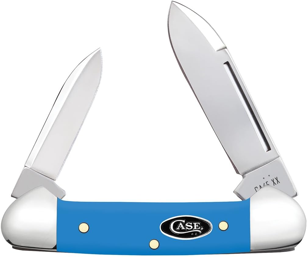 Case XX Pocket Knife BABY BUTTERBEAN - SMOOTH LIGHT BLUE SYNTHETIC Item #68903-42132 SS - Length Closed: 2 3/4Inches