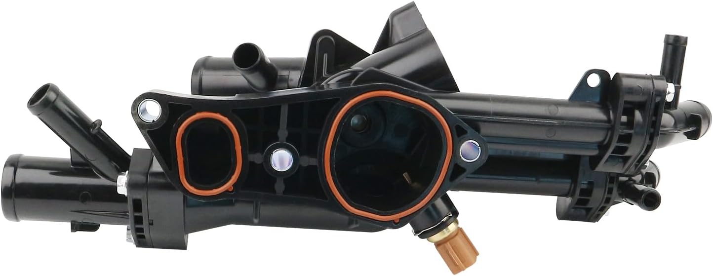 Thermostat Coolant Temperature Control Compatible with 2011-2014 Hyundai Sonata 2.0L 2013 2014 Santa Fe Sport 2.0L 2011 2012 2013 Kia Sportage 2.0L 2011 2012 2013 Kia Optima 2.0L Replace 256002G545