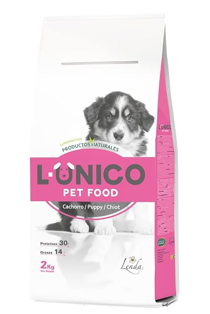 Único Puppy - Receta Especial para Cachorros a Partir de Las 6/8 semanas y hasta el Primer año de Vida. (2Kg)