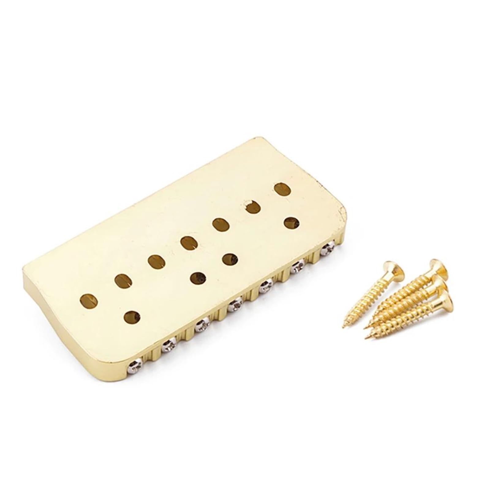 Ponte Fisso A 7 Corde Per Chitarra Elettrica/sostituzione Corde Attraverso Il Corpo Parti di chitarra Ponte