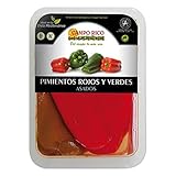 Pimientos Rojos Y Verdes Campo Rico Estuche 500 G Asados Enteros