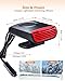 12V Portable Car Heater For Vehicle: Heater For Car Defroster Windshield Heaters Plug In Calentones Para Carro Calentón Para Carro That Plugs Into Cigarette Lighter For Winter 12 Volt