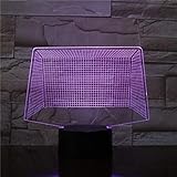 1. Tipo de proyecto: sustrato de luz nocturna LED 3D: plástico ABS, material de la placa de guía de luz: acrílico