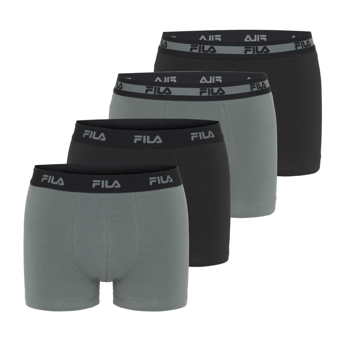 Fila Boxer Corti (Pacco da 4) Uomo