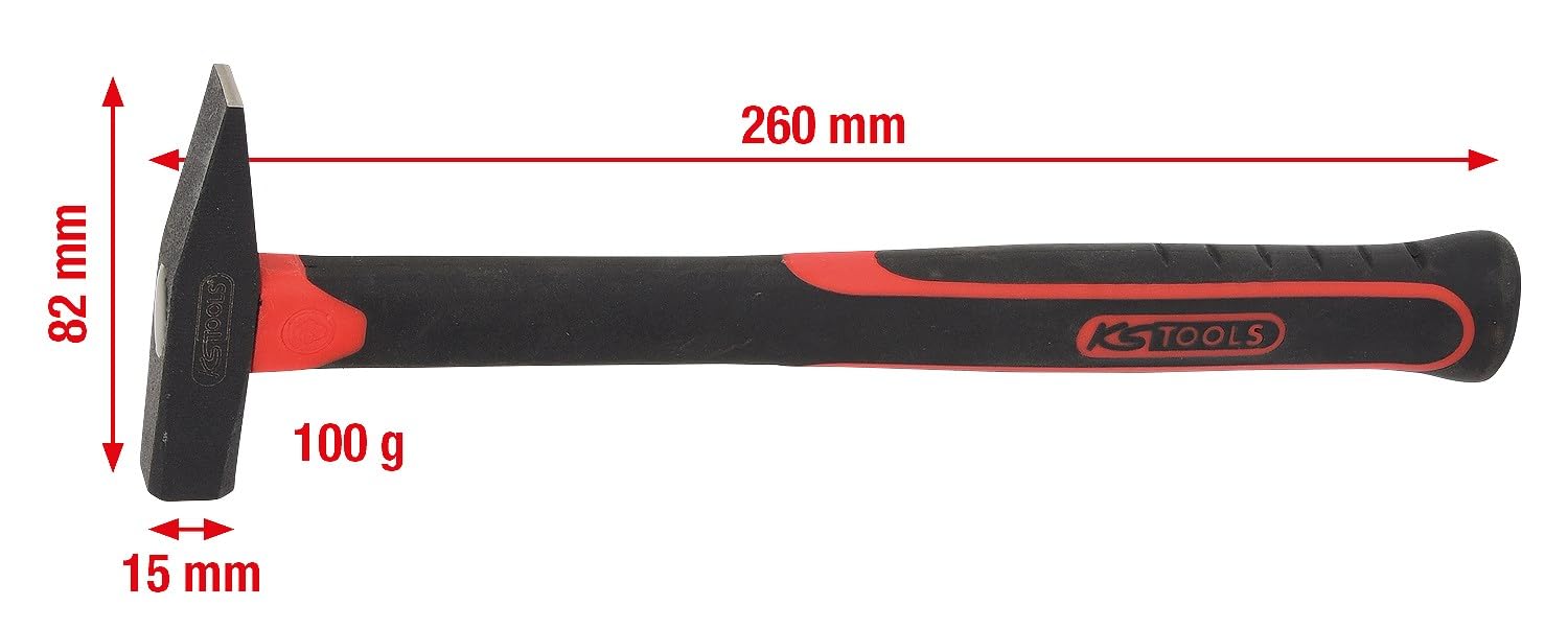 KS Tools 142.1311 Mlotek stolarski, 100g, wlókno szklane