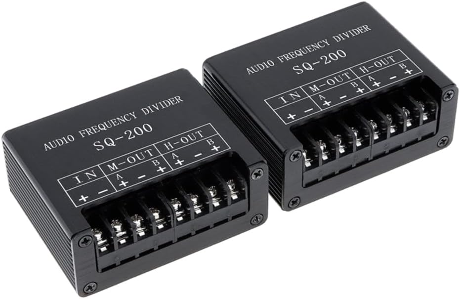 Industrial Grade SQ200 Midrange Frequency Divider Expansion Kits Enjoy Clearer Bass Midrange & Highs Simple Installation
