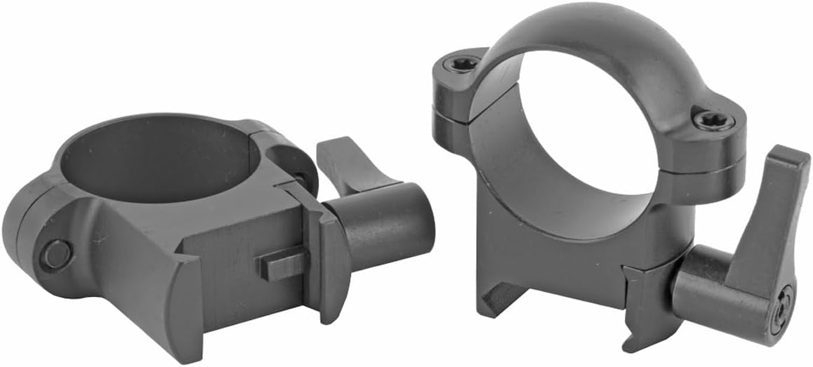 BURRIS Zee Weaver-Style Solid Steel Secure Reliable Durable Optic Mounting Rings