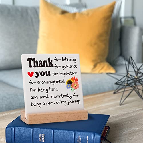 Thank You Gift For Women Men, Thank You Gifts For Teacher Boss Coworker Teacher Assistant Principal Appreciation Gifts Decorative Signs Plaques #TOP6