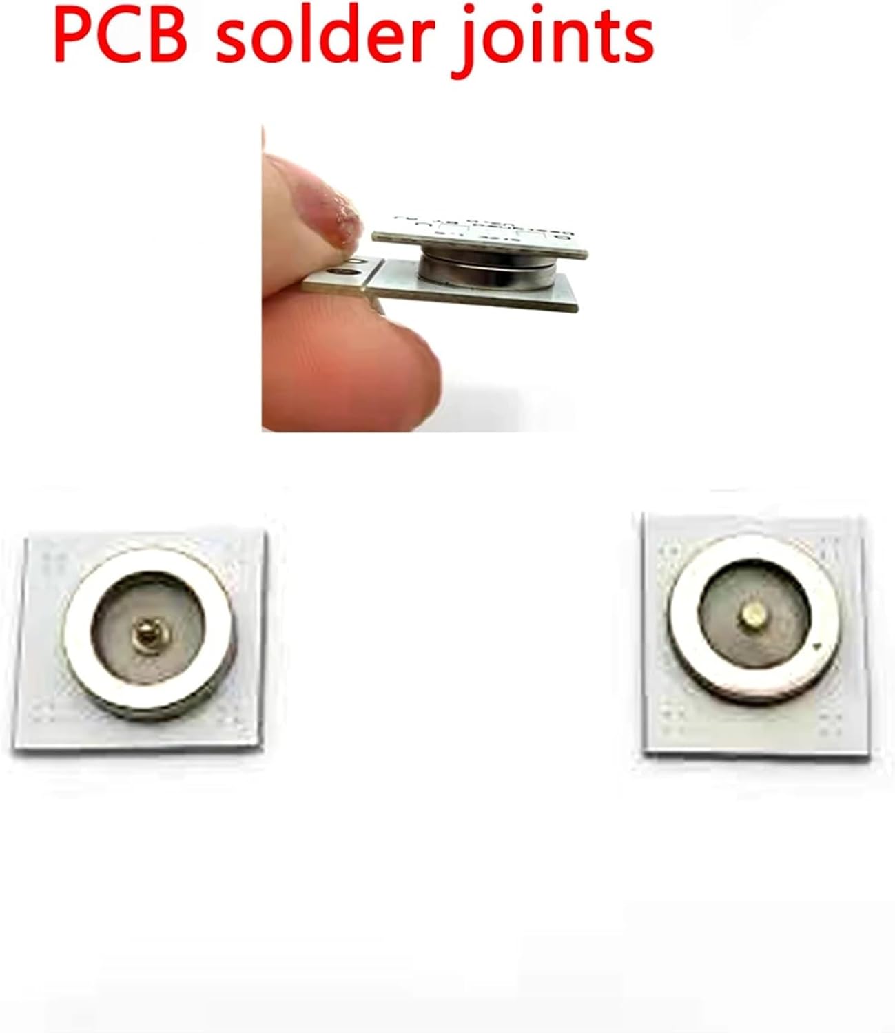 DC Magnetic Pogo Pin Connector Male Female with PCB Board Two Solder Joints(6sets)