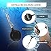 Aventik CNC Machined Nail Knotter Tool, Easy Knot Tying Tool One of The Best Fishing Accessory (Black)