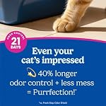 Fresh Step Advanced Clean Paws Multi Cat Clumping Litter with Febreze Freshness, Low Tracking, 18.5 lb. Box, Pack of 2 - Image 3