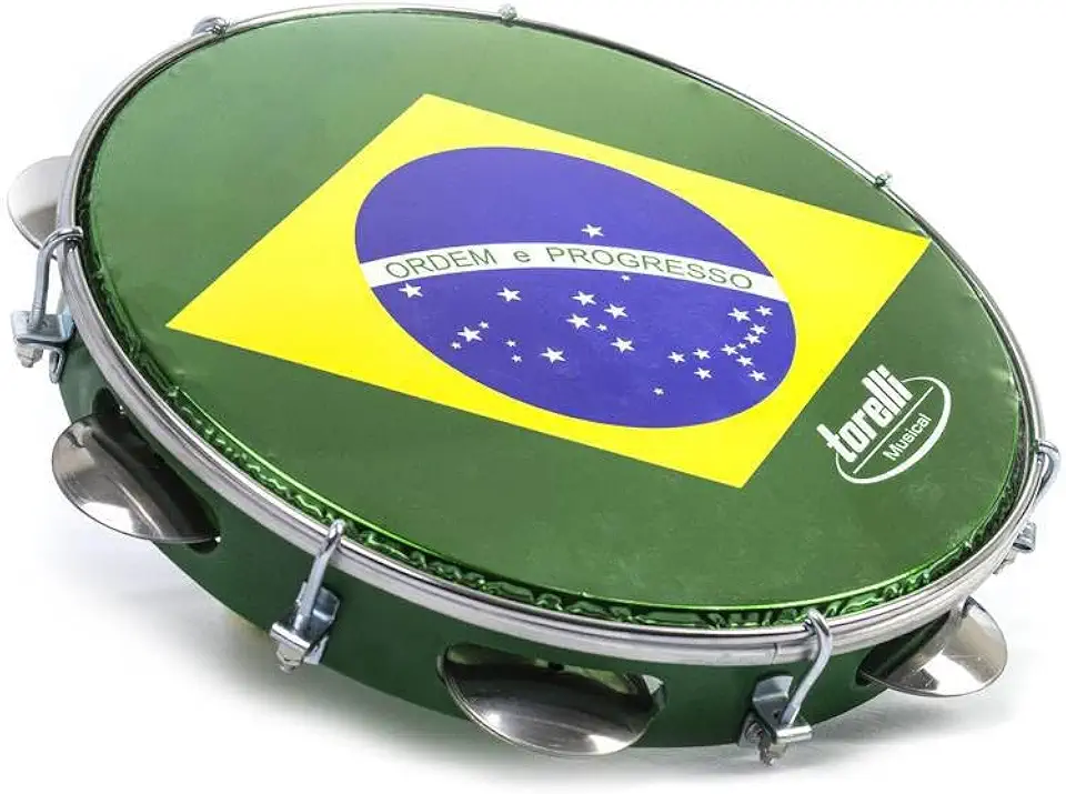 PANDEIRO INJETADO VERDE PELE BRASIL