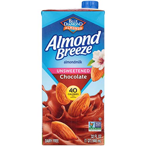Almond Breeze Dairy Free Almondmilk, Unsweetened Chocolate, 32-Ounce Boxes (Pack Of 12) #TOP6