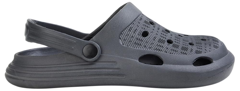 Men Printed Clogs with Sling Back Closure,DARK GREY,41 (B0CFXVMV3N) Amazon Price History, Amazon Price Tracker