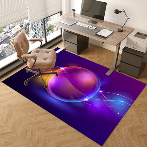Tapis de chaise de bureau pour sol carrelé idéal pour le télétravail - 3