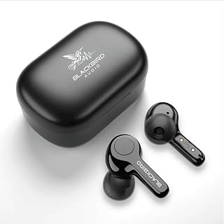 Blackbird Audio Cinematic TWS Earbuds-Real Titanium Drivers for Crisp Sound+Powerful Bass|48H Playback|6 Mics+ENC for Clea... Price In India